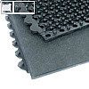 Arbeitsplatzmatte Yoga Industrie - 900 x 900 x 17 mm, erweiterbar, Kautschuk