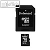 Micro-SDHC Speicherkarte Class 10, 32 GB, inkl. SD-Adapter, schwarz, 3413480