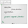 Wei?wandtafel U-Act! Line - 90 x 60 cm, emailliert, magnethaftend, SC926090