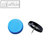 Laurel Superrei?nagel, ? 40 mm, Stifth?he 5.5 mm, hellblau, 100 St?ck, 2740-80