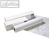 Laserjet-Plotterrolle, 84.1 cm x 175 m, 75 g/qm, Ende angeklebt, hochweiß, 2672