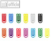Kunststoff-B?roklammern King Klips, 32 mm, farbig sortiert, 200 St?ck, 1392-98