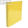 Ringbuch IDERAMA, DIN A4, 2-Ringe, R?cken 40 mm, Karton 600 g/m?, gelb, 549299E