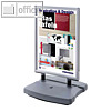 Franken Plakatst?nder "TANK", DIN A1, Rollen, Rahmen Alu, (H)1.123 mm, BS1304