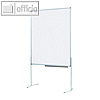 officio Pinwand, 118 x 149 cm, Karton, Standbeine, Ablageschale, wei?, M80758