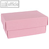 Geschenkschachteln A7, Karton, 10.2 x 6.5 x 4.6 cm, 350 g/m², rosa, 12er-Pack