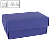 Geschenkschachteln A7, Karton, 10.2x6.5x4.6 cm, 350 g/m?, dunkelblau, 12er-Pack