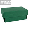 Geschenkschachteln A7, Karton, 10.2 x 6.5 x 4.6 cm, 350 g/m², dunkelgrün, 12er-P
