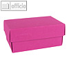 Buntbox Geschenkschachteln A6, Karton, 17 x 11 x 6 cm, 350g/m?, pink, 12er-Pack