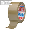 Tesa Klebeband 4124, PVC, 75 mm x 66 m, braun, 4 Rollen, 04124-00099-00