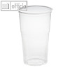 Trinkbecher "Hurricane", PET, 0.5 l, ? 9.5 cm, 15 cm hoch, transparent, 50 St.
