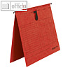 H?ngehefter UniReg DIN A4, kaufm?nnische Heftung, 230 g/m?, rot, 25 St?ck