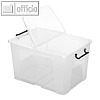 CEP Strata Mehrzweckbox - 65 Liter, 465 x 360 x 610 mm, PP, transparent, HW686