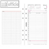 Chronoplan Zeitplaner Tagesplan Midi, DIN A6, 1 Tag/2 Seiten, 50536