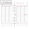 Chronoplan Zeitplaner Wochenplan Midi, DIN A6, 1 Woche/2 Seiten, Spalten, 50546