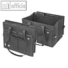 Einkauftasche BigBox Shopper - Größe: XL, 600 x 400 x 300 mm, faltbar, schwarz