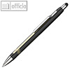 Kugelschreiber / Touchpen Epsilon Touch, Strichbreite XB, schwarz/gold