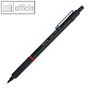 Rotring Druckbleistift rapid PRO, Mine 0.7 mm, schwarz, 1904257