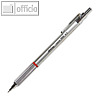 Rotring Druckbleistift rapid PRO, Mine 0.5 mm, chrom, 1904255
