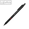 Rotring Druckbleistift rapid PRO, Mine 0.5 mm, schwarz, 1904258