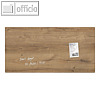 Sigel Glas-Magnettafel "artverum", 910 x 460 mm, 2 Magnete, Natural-Wood, GL258