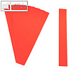 Einsteckkarten f?r 9.5 mm Magnetschienen, (B)40 x (H)7.5 mm, rot, 420 St?ck, 846
