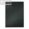 Sigel Speisekarten-Mappe DIN A5, Gummibindung, blanko, 8 Blatt, schwarz, SM115
