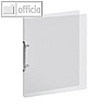 Ringbuch "Crystal" DIN A4, 2-Rund-Ringe ? 16 mm, transparent, 12 St?ck, 1144290