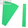 Einsteckkarten für 15.5 mm Magnetschienen, (B)40 x (H)12 mm, grün, 220 Stück, 84
