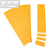 Einsteckkarten f?r 34 mm Magnetschienen, (B)40 x (H)32 mm, orange, 90 St?ck, 853