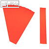 Einsteckkarten f?r 34 mm Magnetschienen, (B)70 x (H)32 mm, rot, 90 St?ck, 853705
