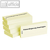 officio Haftnotizen bedruckt: "Fristverl?ngerung beantragen:", 5 St.