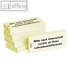 Haftnotizen: Bitte nach Unterschrift zur?ck an Ihren Lohnsteuerhilfeverein, 5St.