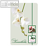 Officio Terminkarte Orchideen Orchideen