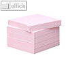 officio Haftnotizblock - 75 x 75 mm, rosa, 5 x 100 Blatt