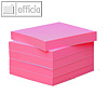 officio Haftnotizblock - 75 x 75 mm, pink, 5 x 100 Blatt