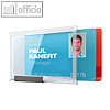 Ausweishalter PUSHBOX DUO, f?r 2 Ausweise, 87 x 54 mm, offen, 10 St?ck, 8921-19