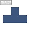 Tarifold Bodenkennzeichnung T, PVC, 150 x 50 mm, blau, 100 St?ck, 197301