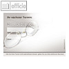 officio Terminzettel BRILLE, 1 Termin, 100 x 70 mm, 10 Bl?cke ? 50 Blatt