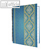 Officio Notizbuecher Mit A Z Register DIN A5 | Blue Orient