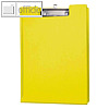 MAUL Schreibmappe, DIN A4, Folienüberzug, Innentasche, gelb, 12 St., 2339213