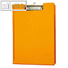 MAUL Schreibmappe, DIN A4, Folienüberzug, Innentasche, orange, 12 St., 2339243