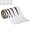 MAUL Magnetband, 20 mm x 10 m x 1 mm, wei?, 6524302