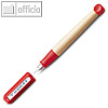 LAMY Schreiblernf?ller abc/Linksh?nder, Feder LH, Holz/Kunststoff, rot, 1216726