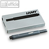 LAMY Tintenpatrone T 10, schwarz, 100 Patronen, 2075