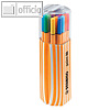 Stabilo Fineliner Point 88 Twin Pack 20er Twin-Pack