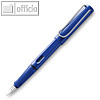 LAMY F?llhalter Safari, Feder M, Kunststoff, blau gl?nzend, 1210491