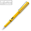 LAMY F?llhalter Safari, Feder M, Kunststoff, gelb gl?nzend, 1208112