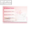officio Terminzettel ZEIT F?R MICH, 4 Termine, 100 x 70 mm, 10 Bl?cke ? 50 Blatt