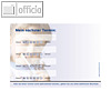 officio Terminzettel ZAHNARZT KIND, 4 Termine, 100 x 70 mm, 10 Bl?cke ? 50 Blatt